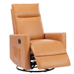 Manual Recliner Chair Winback Single Sofa,brown